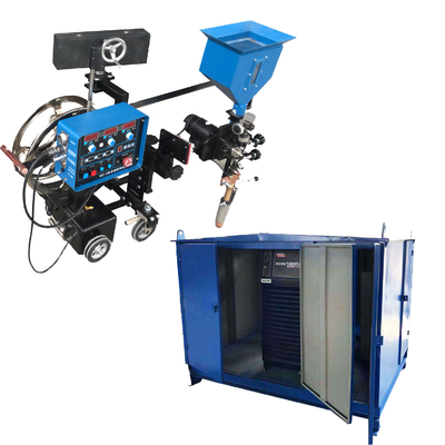 Máy kéo hàn tanc tự động và góc cho xây dựng bể thép carbon lớn